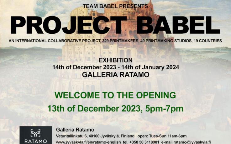 4 invitation project babel exhibition opening